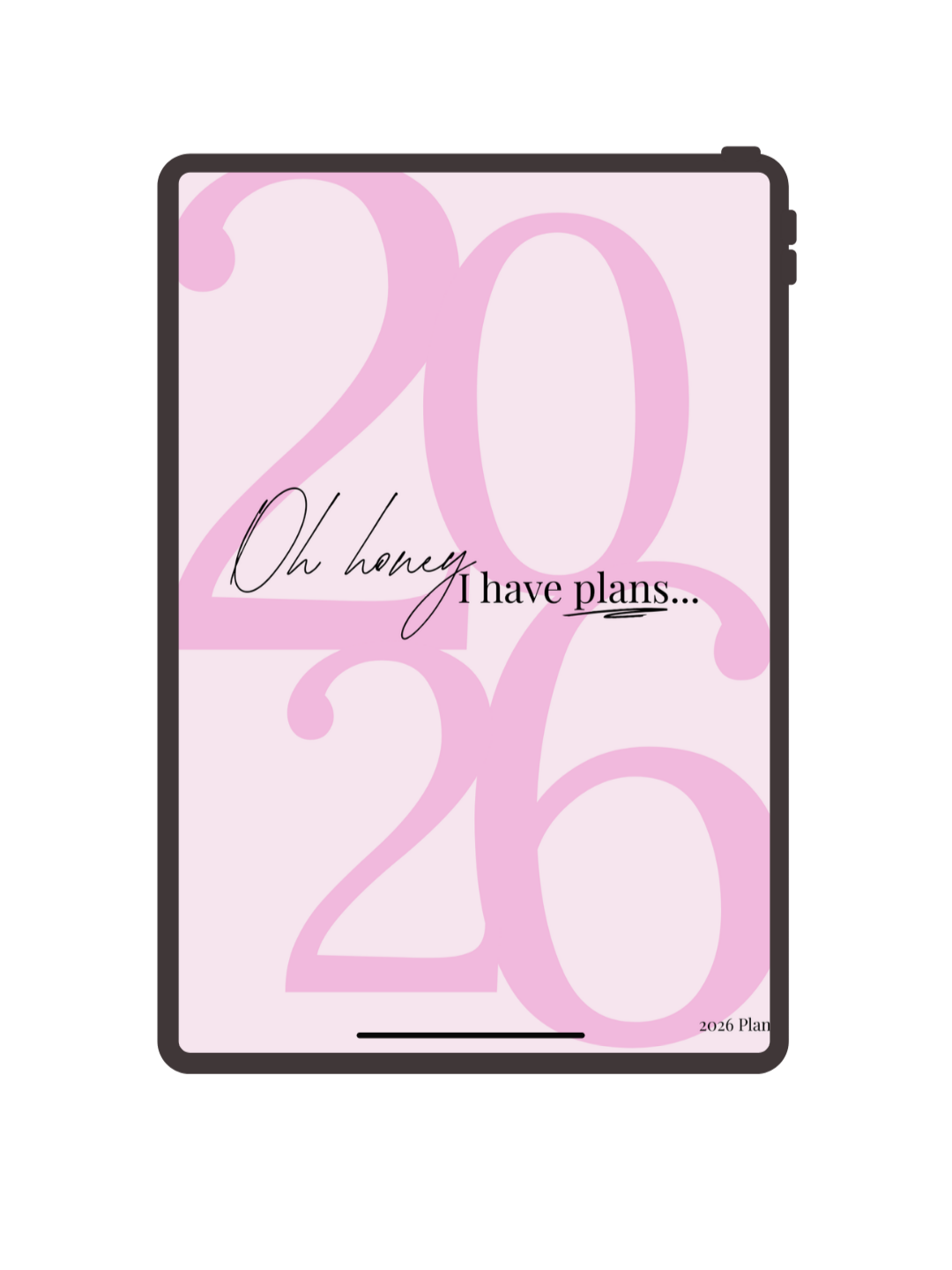 2026 Pink Planner